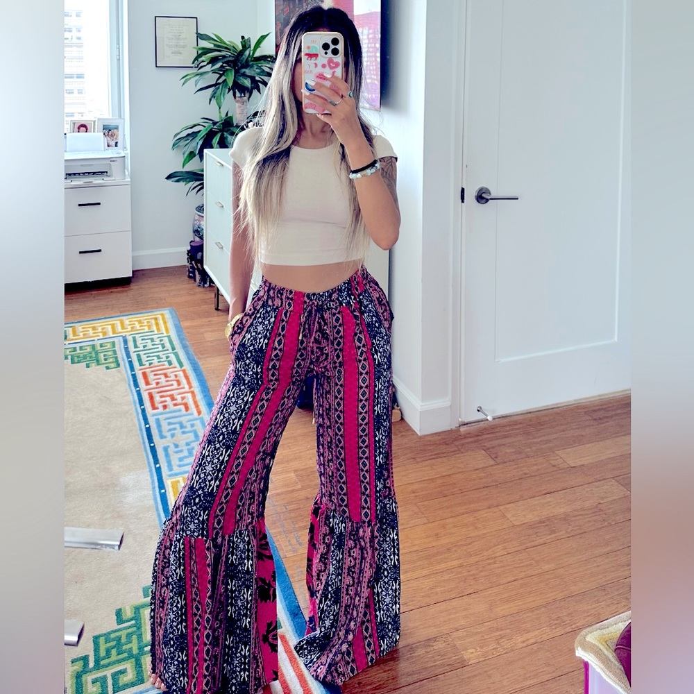 ⚡️Boho•Palazzo Pants (Bell bottom) 🍑